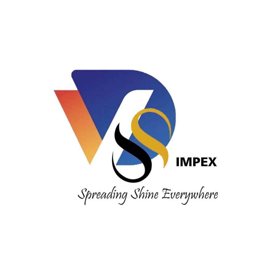 Logo of VDS IMPEX with colorful design elements on a white background