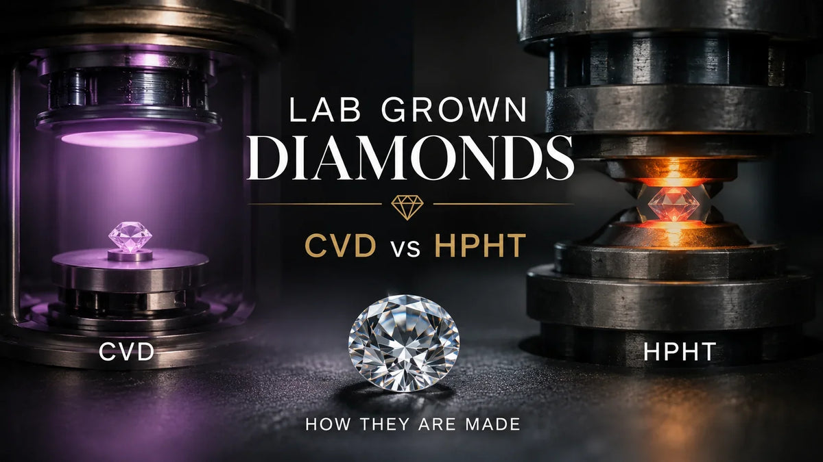 How Are Lab Grown Diamonds Made? CVD vs HPHT Process Explained Simply