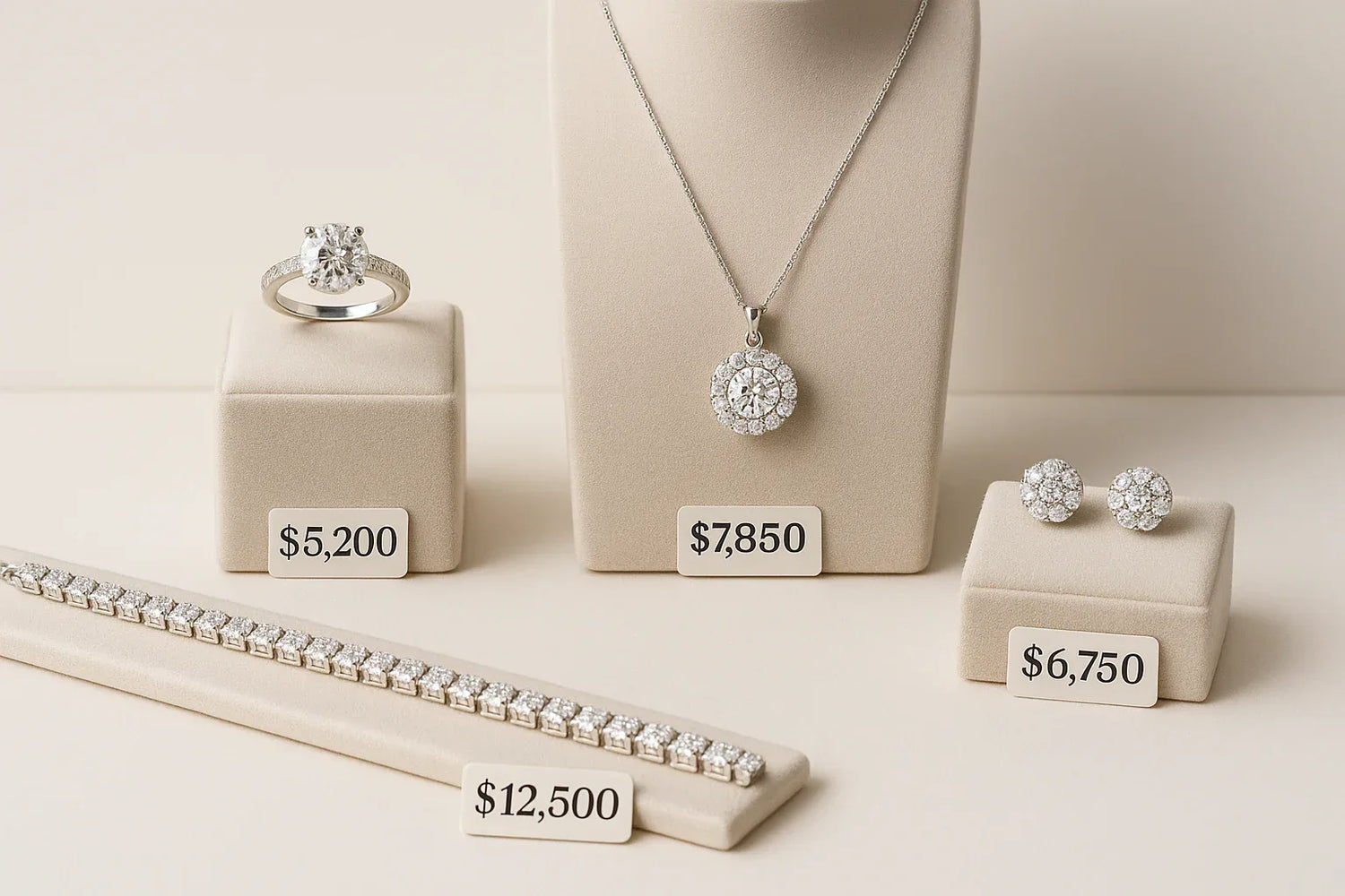 Diamond Jewelry Above $5000
