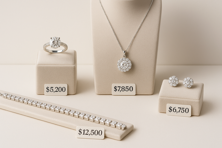 Diamond Jewelry Above $5000