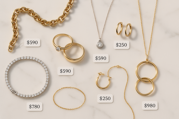 Diamond Jewelry Under $1000