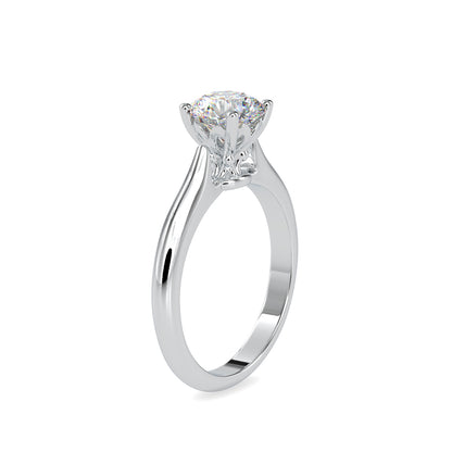 1 Carat Lab Grown Diamond Engagement Ring