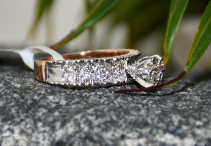Women's 14Kt Gold Natural Diamond Ring for Everyday Wear