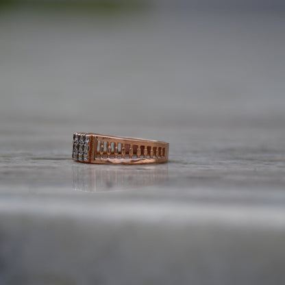 Luxury Solid Gold Diamond Ring