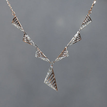 14K Gold Diamond Necklace: only Necklace