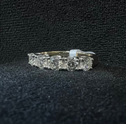 Handcrafted Natural Diamond Ring for Women