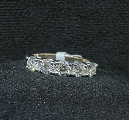 Handcrafted Natural Diamond Ring for Women