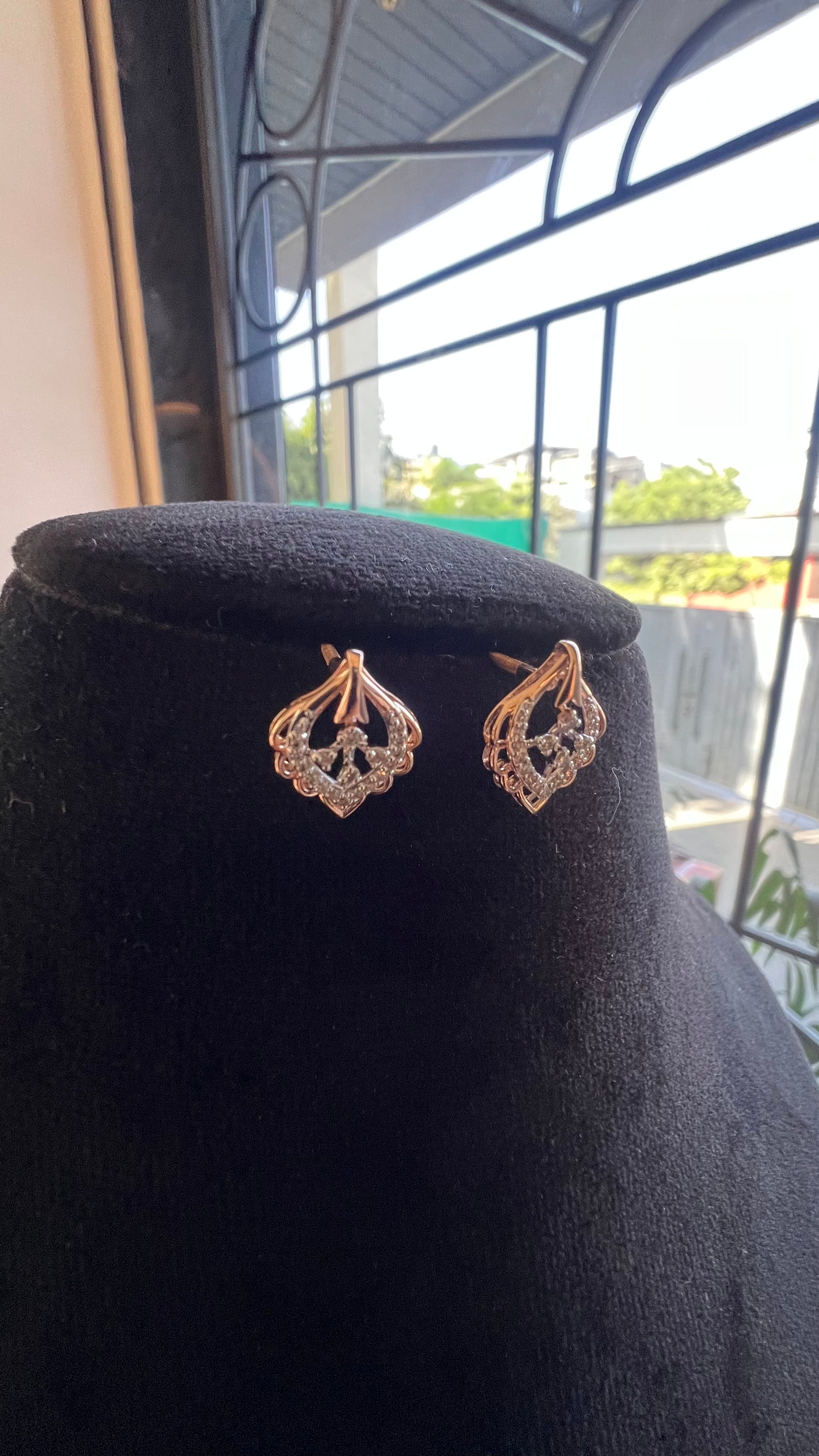 Luxury Diamond Earrings - Handcrafted 14k Gold Earring Jewelry for Her