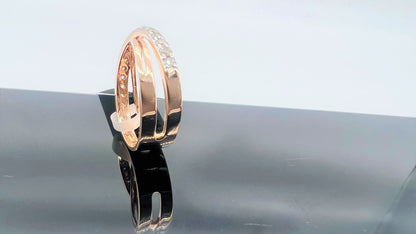 Women's 14Kt Solid Gold Diamond Ring