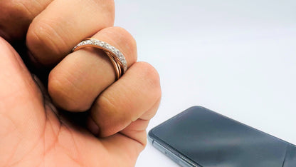 Women's 14Kt Solid Gold Diamond Ring