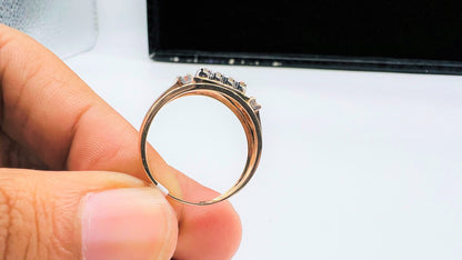 Pure Gold Diamond Ring for Men