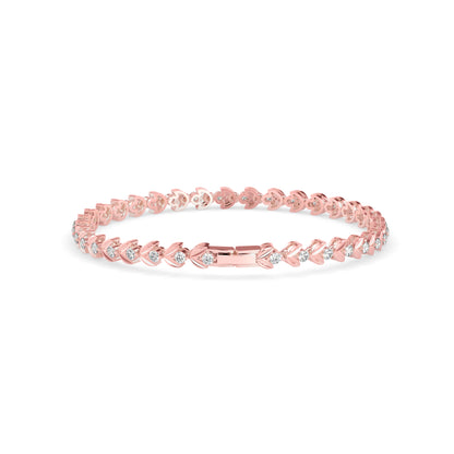 1.5 Ct. Diamond Tennis Bracelet in Solid Gold