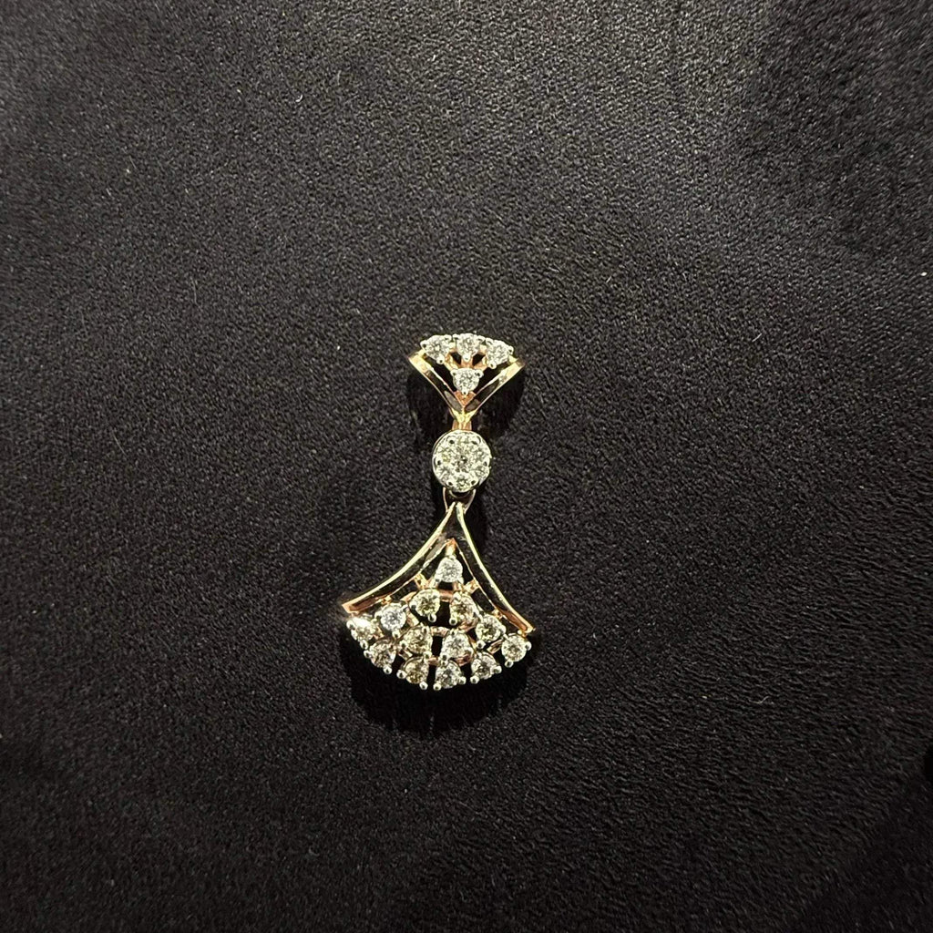 A luxurious gold diamond necklace with earrings set, displayed on a mannequin bust.