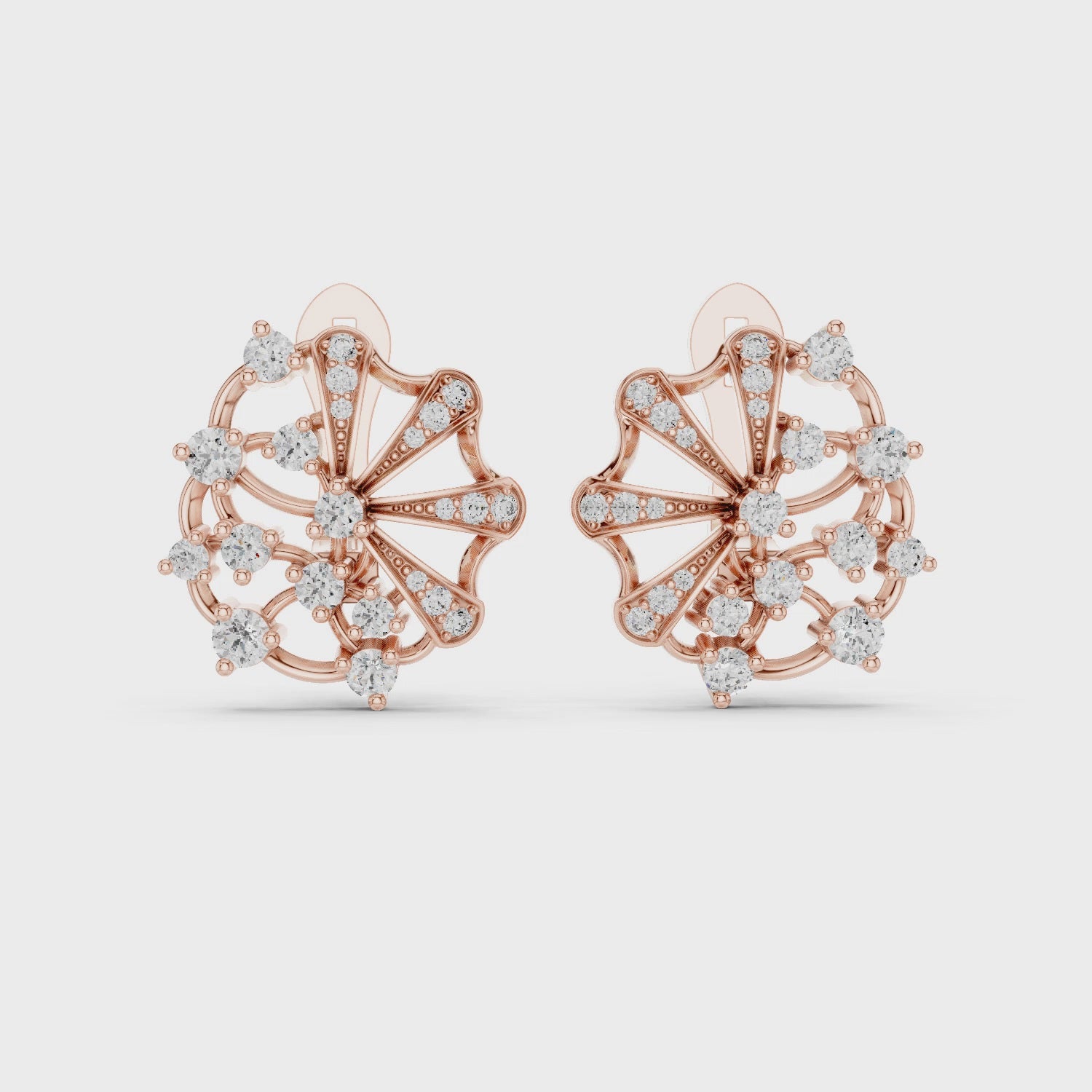 RAYNE Lab Grown Diamond Stud Earrings