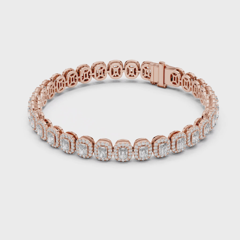 Linéa Real Diamond Tennis Bracelet