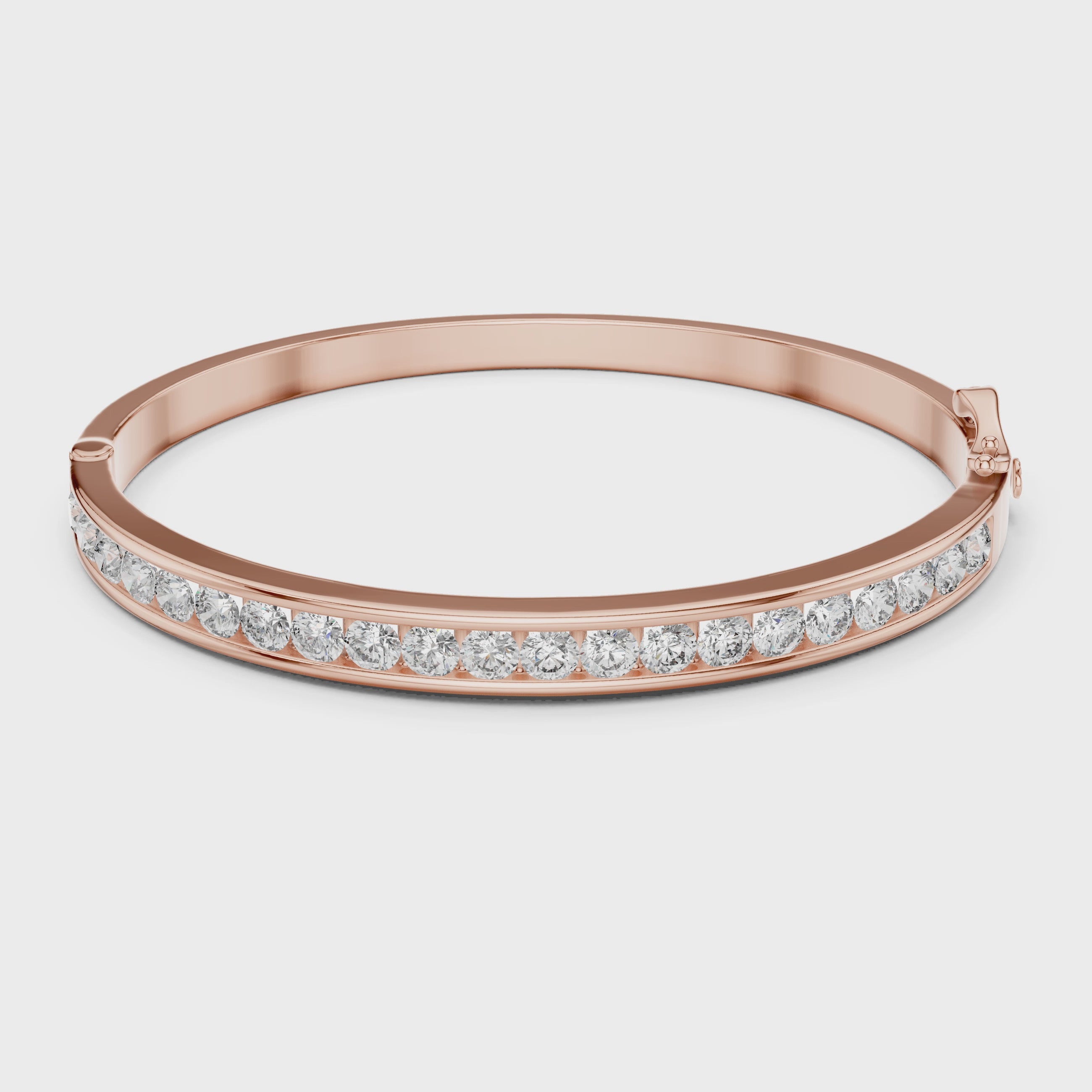 The Nola Real Diamond Bracelet (Openable)