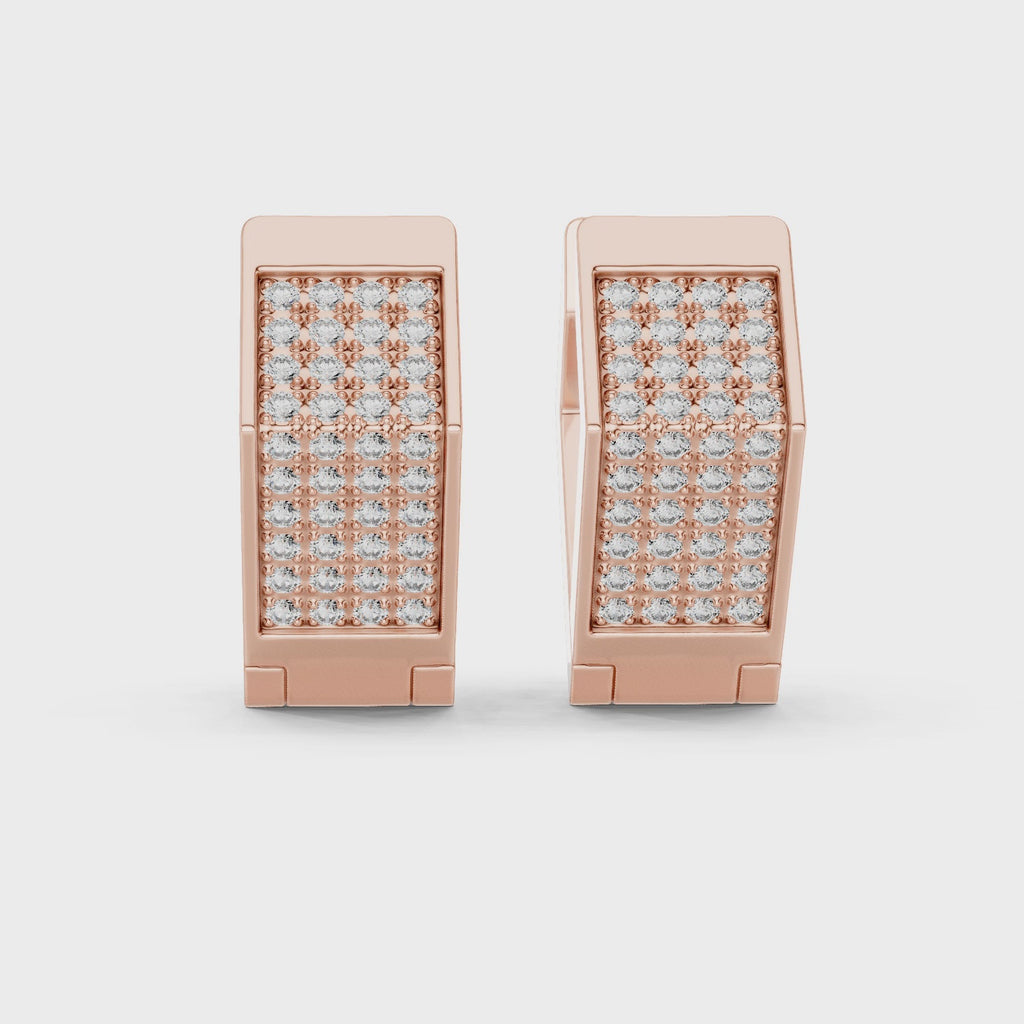 Obel Real Diamond Huggie Earrings