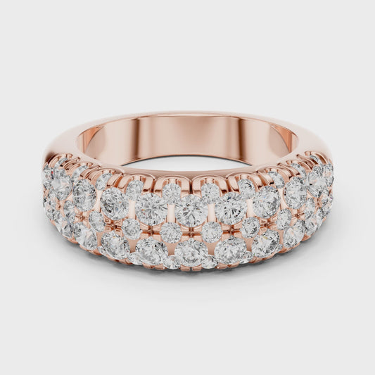 VERA Real Diamond Band Ring