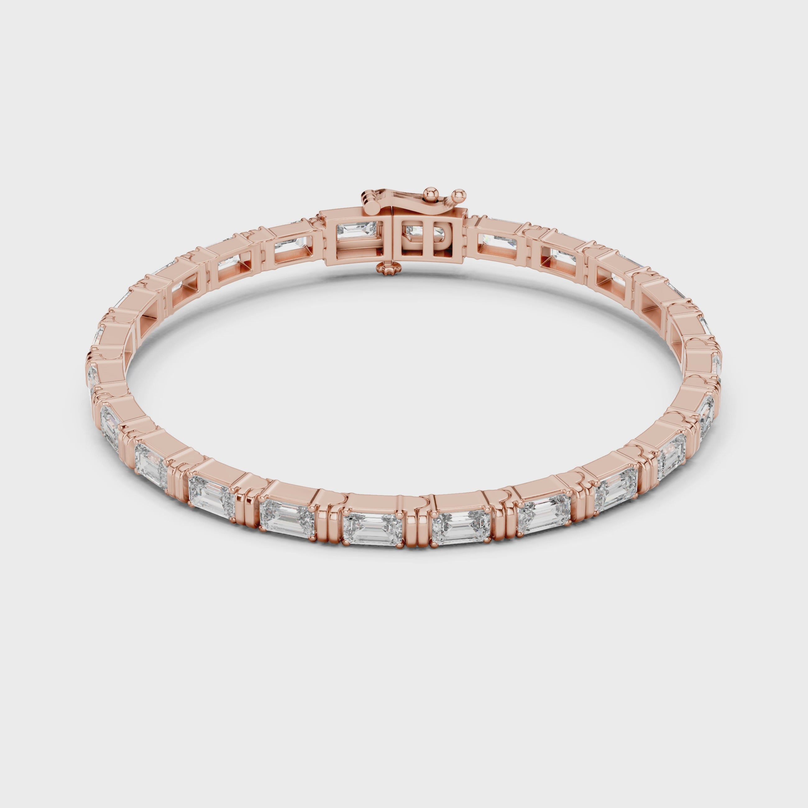 Lumière Real Diamond Tennis Bracelet