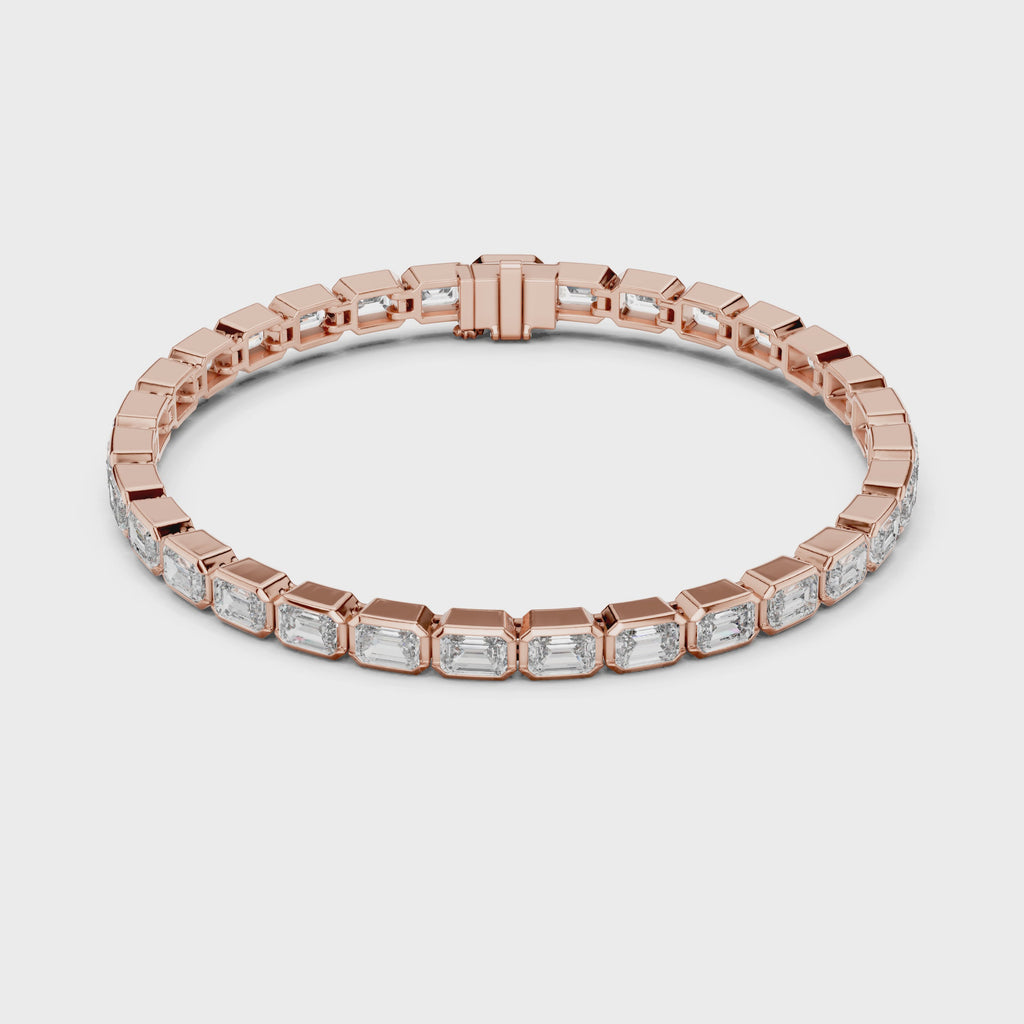 Octavia Real Diamond Tennis Bracelet