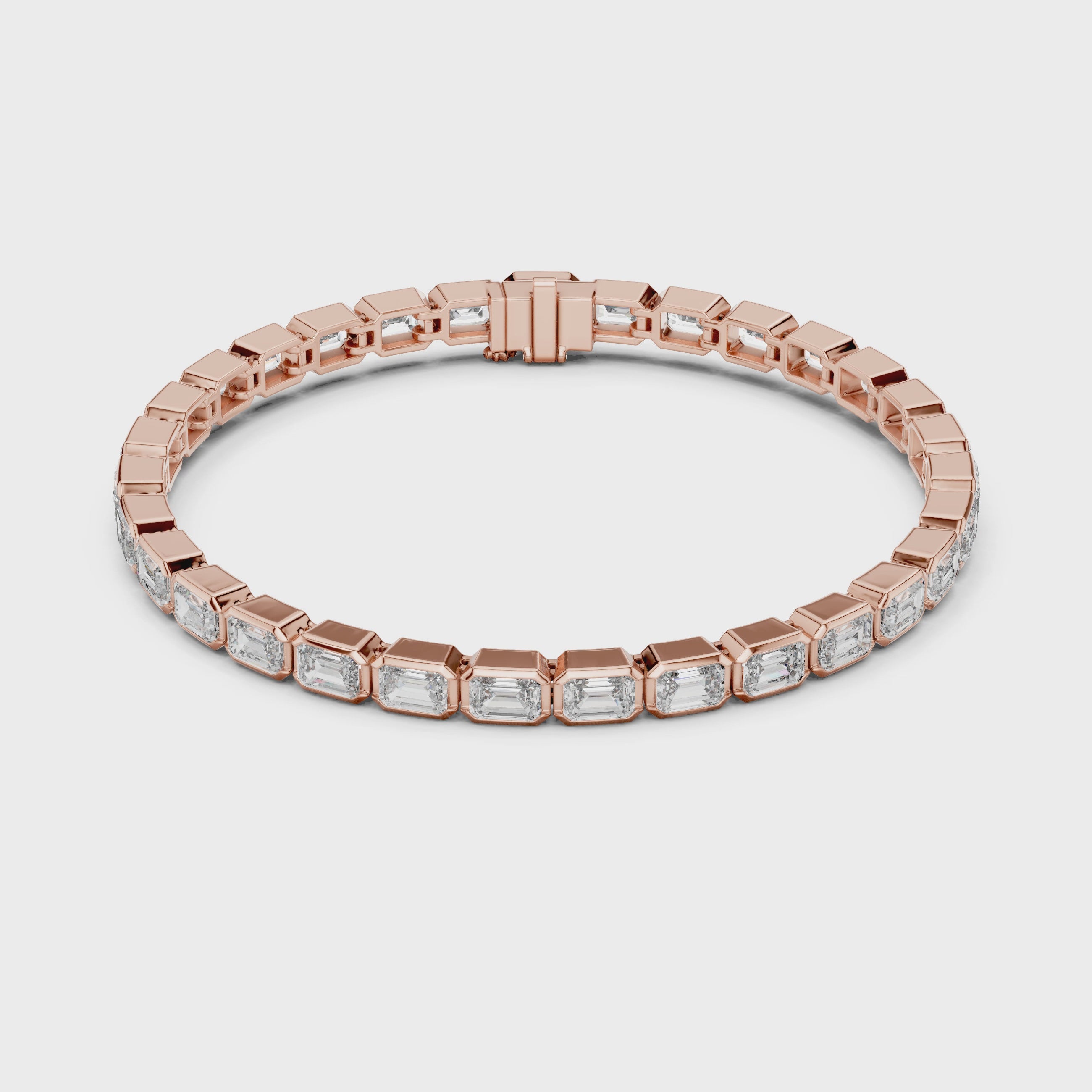 Octavia Real Diamond Tennis Bracelet