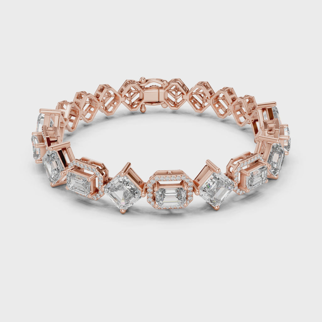 AURELIA Lab Grown Diamond Tennis Bracelet