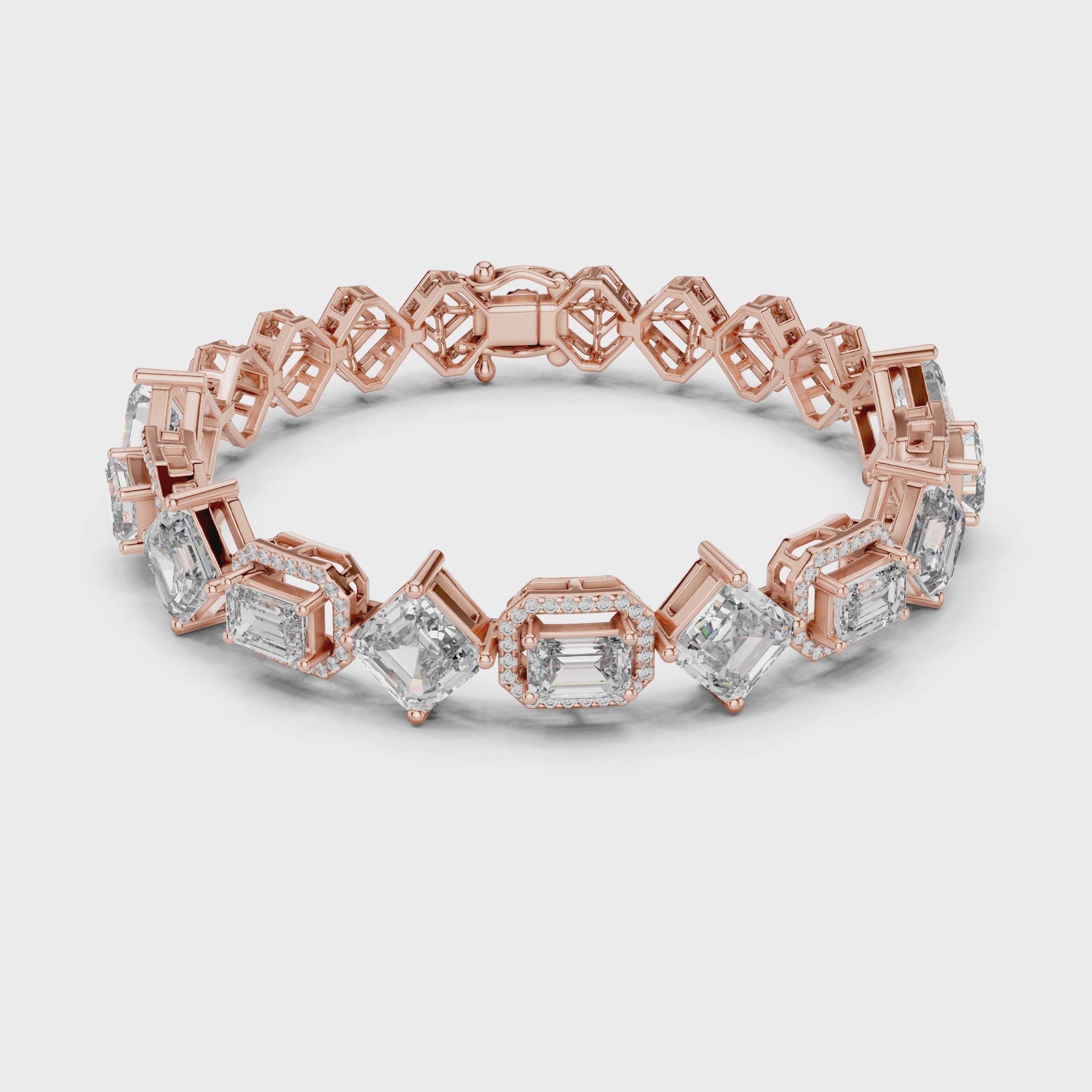 AURELIA Lab Grown Diamond Tennis Bracelet